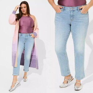 Torrid 20R Perfect Boyfriend Vintage Stretch Mid-Rise Jean 20